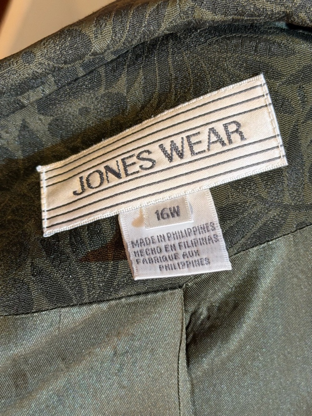 💚 Jones Wear 2-Piece Skirt Suit Set – Size 16W 💚 - Picture 2 of 7